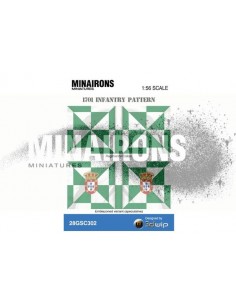 1/56 Banderes model 1701 d'infanteria 2