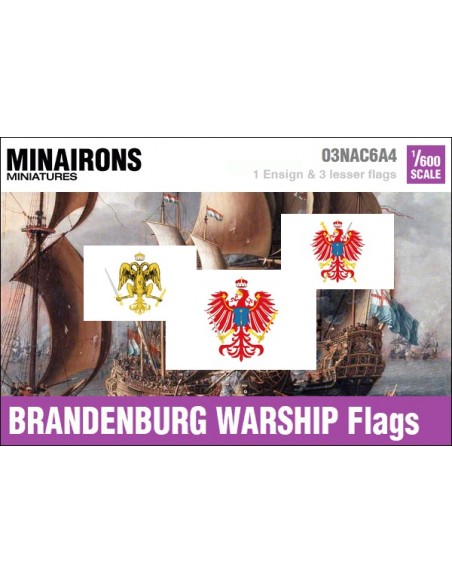 1/600 Brandenburg Warship flags