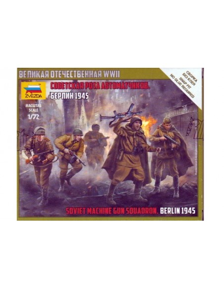 1/72 Esquadra de subfusells soviètics