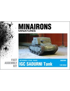 1/56 IGC Sadurní Tank - Boxed kit