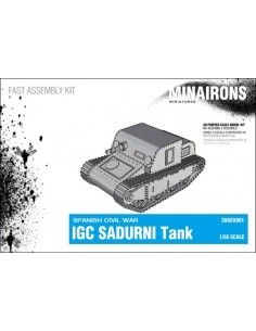 1/56 IGC Sadurní Tank - Boxed kit 2