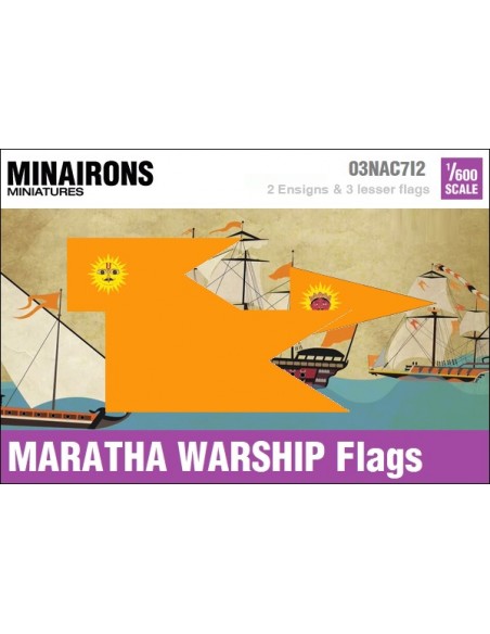 1/600 Maratha Warship flags