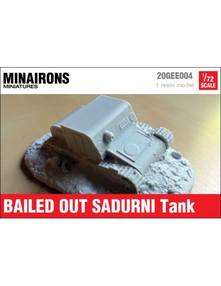 1/72 Tanc Sadurní abandonat o destruït 1/72 Tanc Sadurní abandonat o destruït