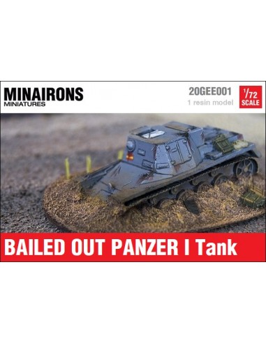 1/72 Bailed out tank