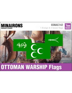1/600 Ottoman Warship flags