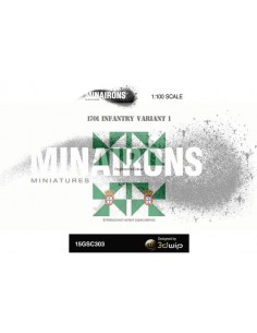 1/100 1701 pattern flags, variant 1 2