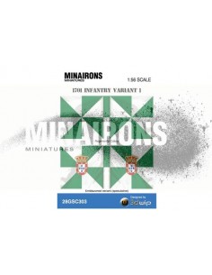 1/56 Banderas modelo 1701, variante 1 2