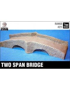 Two-span bridge