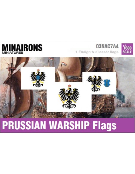 1/600 Pabellón de guerra prusiano 1/600 Pabellón de guerra prusiano