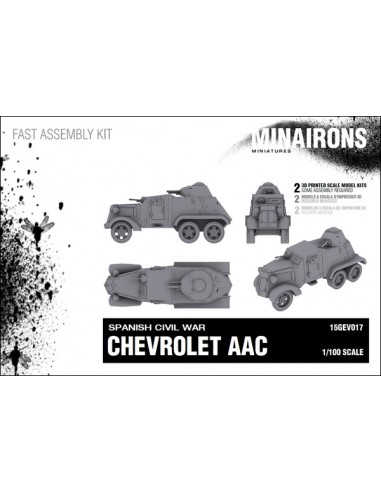 1/100 Blindat Chevrolet AAC - Capsa de 2