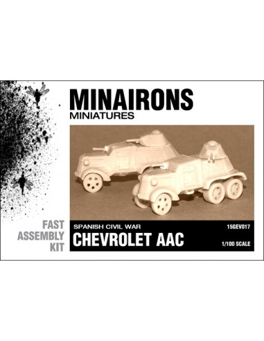 1/100 Blindado Chevrolet AAC - Caja de 2