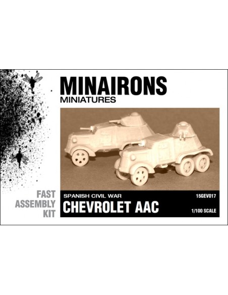 1/100 Blindat Chevrolet AAC - Capsa de 2