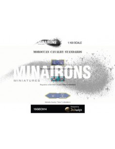 1/100 Moroccan Cavalry Standards 2