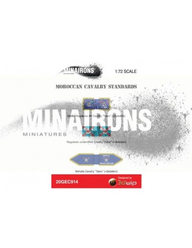 1/72 Moroccan Cavalry standards