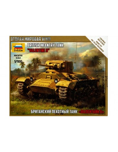 1/100 Valentine II Tank - Boxed kit