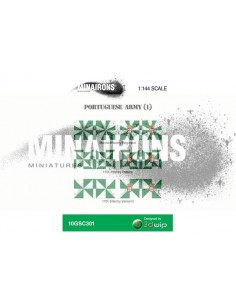 1/144 Portuguese Infantry flags (1) 2