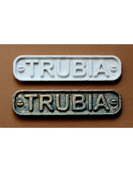 Placa factoría Trubia Placa factoría Trubia