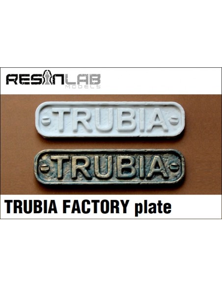 Placa factoría Trubia Placa factoría Trubia