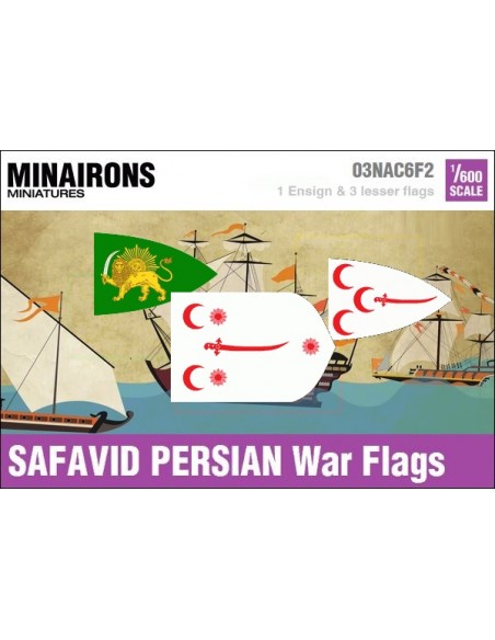 1/600 Safavid Persian War flags