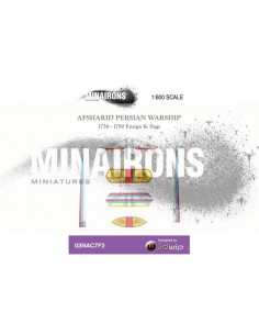 1/600 Afsharid Persian War flags 2