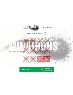 1/144 Banderas de infantería borbónica (2) 2