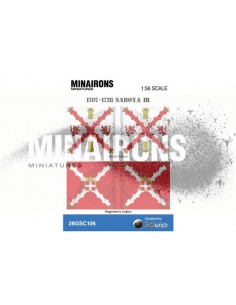 1/56 Banderas del RI Saboya 2