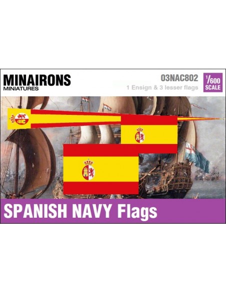 1/600 Pabellón de guerra español