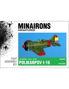 1/144 Polikarpov I-16 Fighter - Boxed kit
