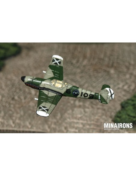 1/144 Caça Messerschmitt Bf-109 E - Capsa d'1