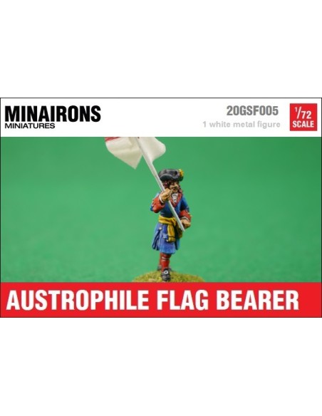 1/72 Austrophile inf. Flag bearer