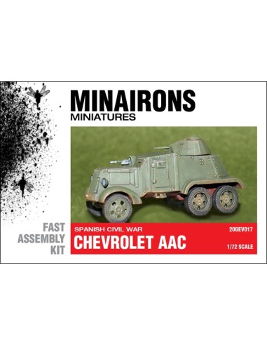 1/72 blindado Chevrolet AAC - Caja de 1