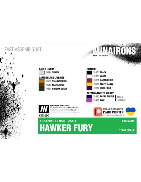 1/144 Hawker Hispano Fury