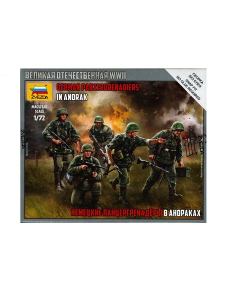 1/72 Panzergrenadiers en anorac