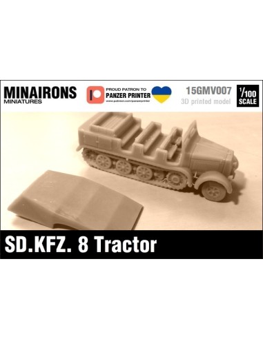 1/100 Sd.Kfz. 8 tractor