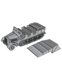 1/100 Sd.Kfz. 8 tractor 2
