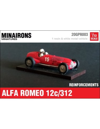 1/72 Alfa Romeo 12c/312 - Model sòlt