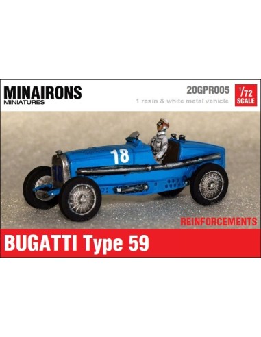 1/72 Bugatti type 59 - Single model