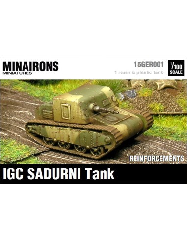 1/100 IGC Sadurní Tank - Single model