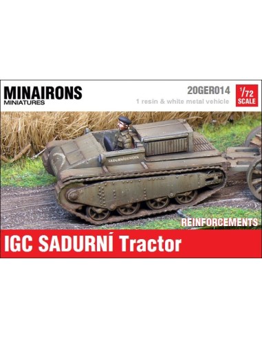 1/72 Tractor Sadurní - Model sòlt