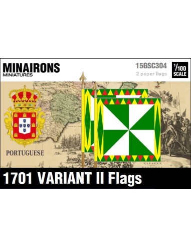 1/100 1701 pattern flags, variant 2