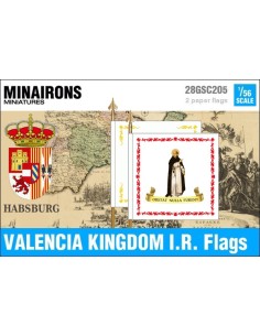 1/56 Banderas del RI Reino de Valencia