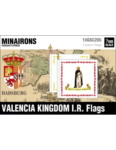 1/100 Banderas del RI Reino de Valencia