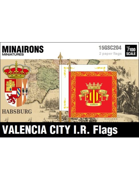 1/100 Valencia City IR flags