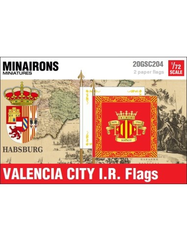 1/72 Banderas del RI Ciudad de Valencia