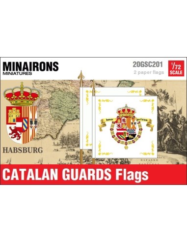 1/72 Catalan Guards flags