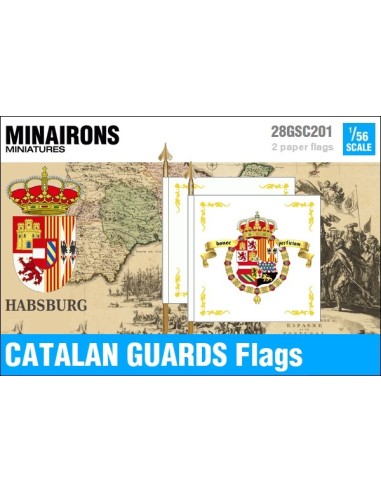 1/56 Catalan Guards flags