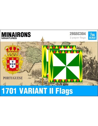 1/56 1701 pattern flags, variant 2