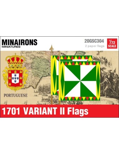 1/72 Banderas modelo 1701, variante 2