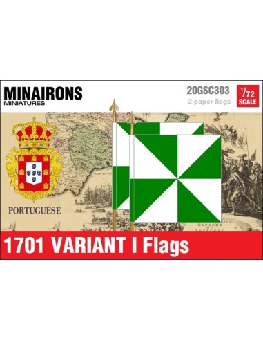 1/72 Banderas modelo 1701, variante 1