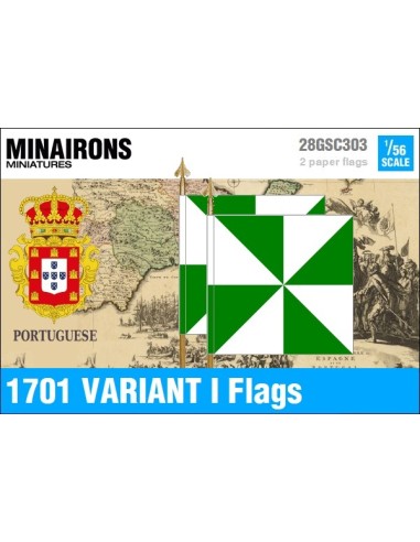 1/56 1701 pattern flags, variant 1